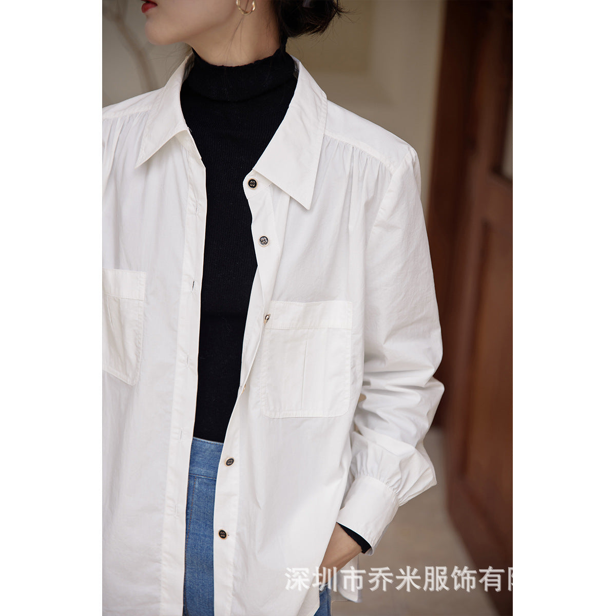 solighter all-wool seamless integrated turtleneck base knit 2025 autumn/winter solid color inner top