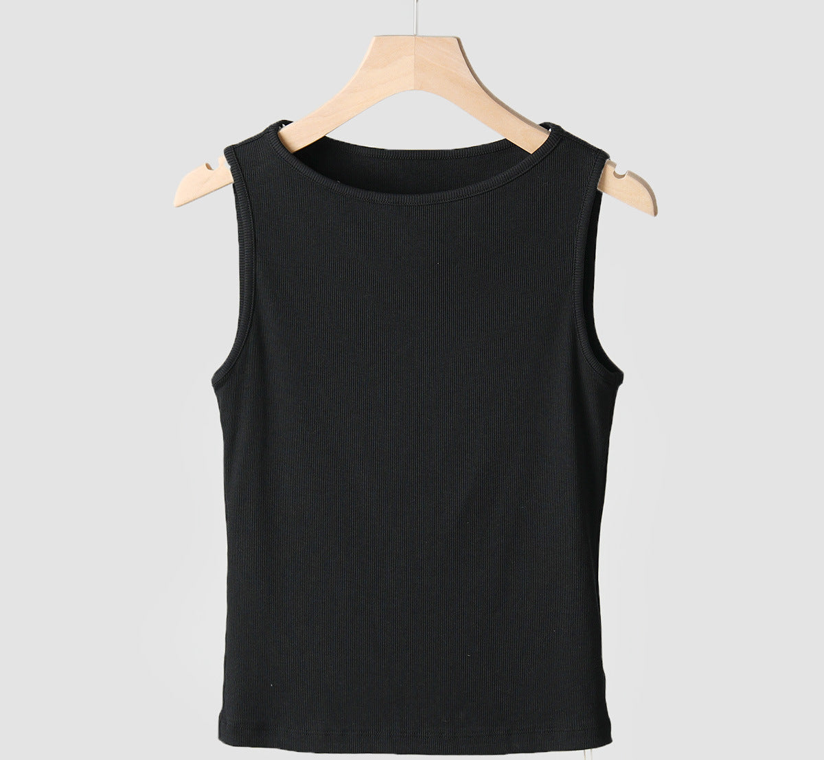 & Use good materials & high elastic threaded cotton wide shoulder strap sleeveless vest women's 2026 summer new tight inner and outer sling