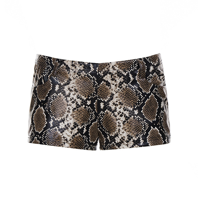 Love Cloth Forget Black Sequins Low Waist Hip Wrap Elastic Hot Pants Spice Girls Slim Fit Dancing Personalized Super Shorts