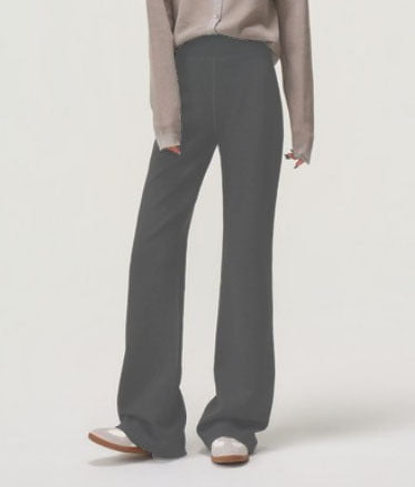 25 thin velvet micro-pull pants women's clothing modal drape high waist and thin integrated velvet warm and velvet casual trousers