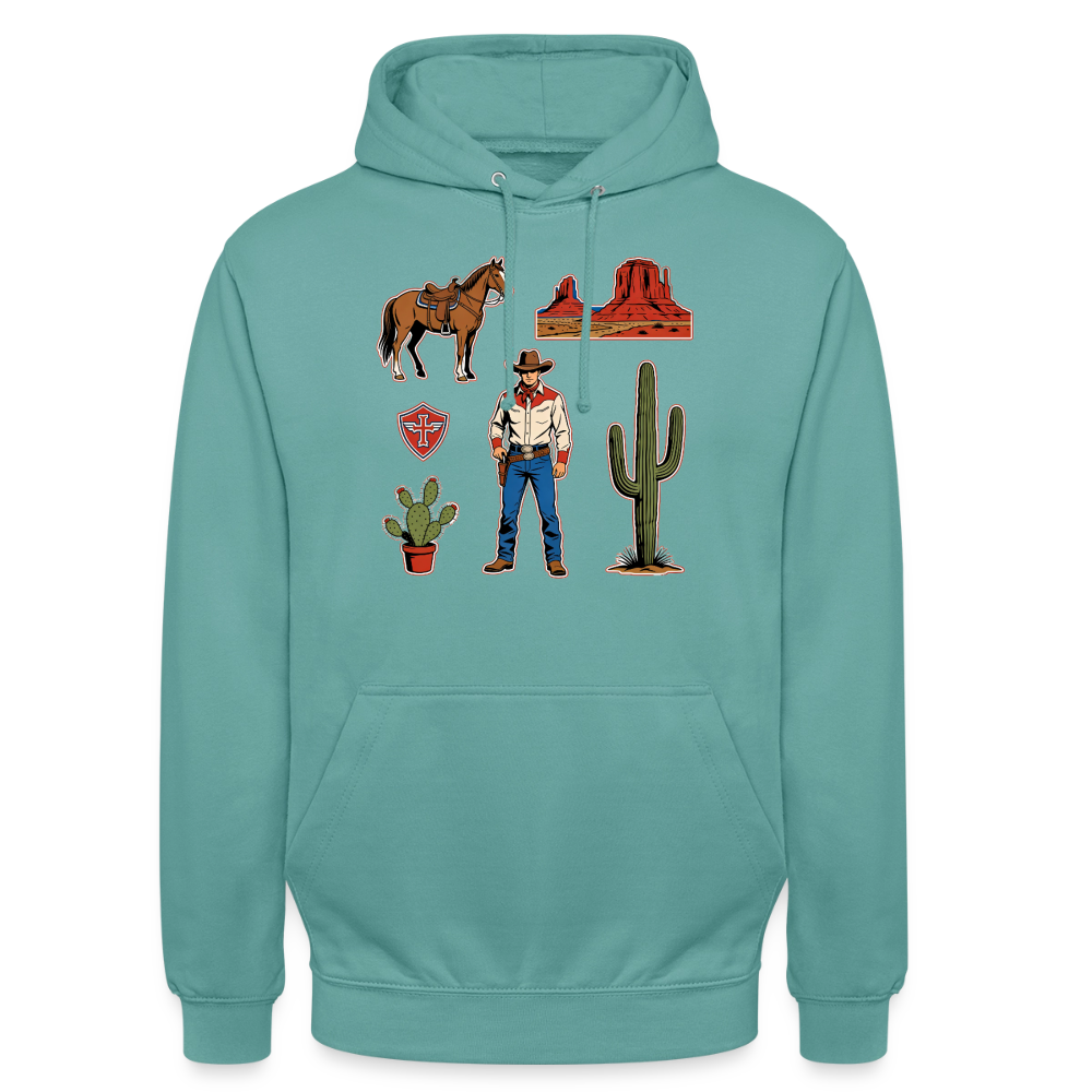 Unisex Hoodie - pastel turquoise