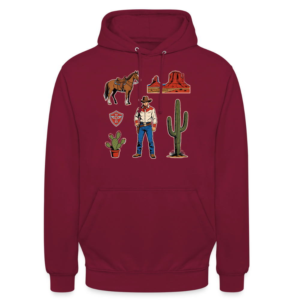 Unisex Hoodie - bordeaux