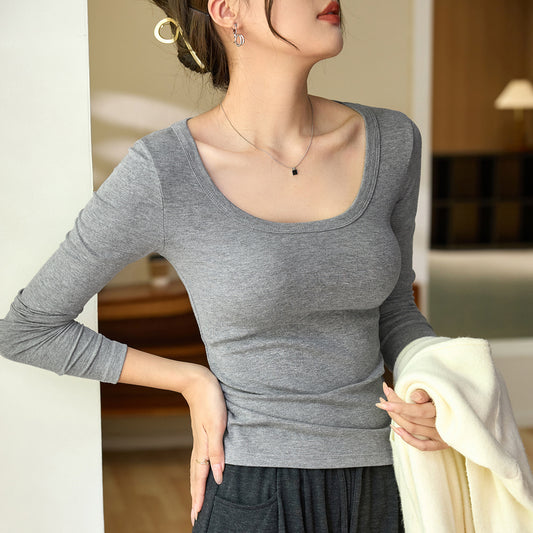 #Quality is high-quality #Skin-friendly and comfortable Modal excellent cotton 2026 autumn clothes new long-sleeved T-shirt women's inner bottoming shirt