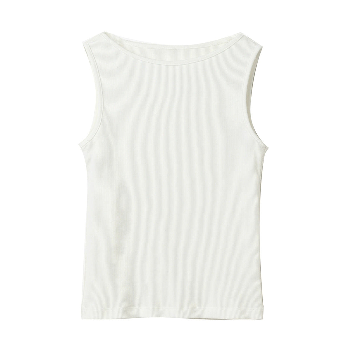 & Use good materials & high elastic threaded cotton wide shoulder strap sleeveless vest women's 2026 summer new tight inner and outer sling