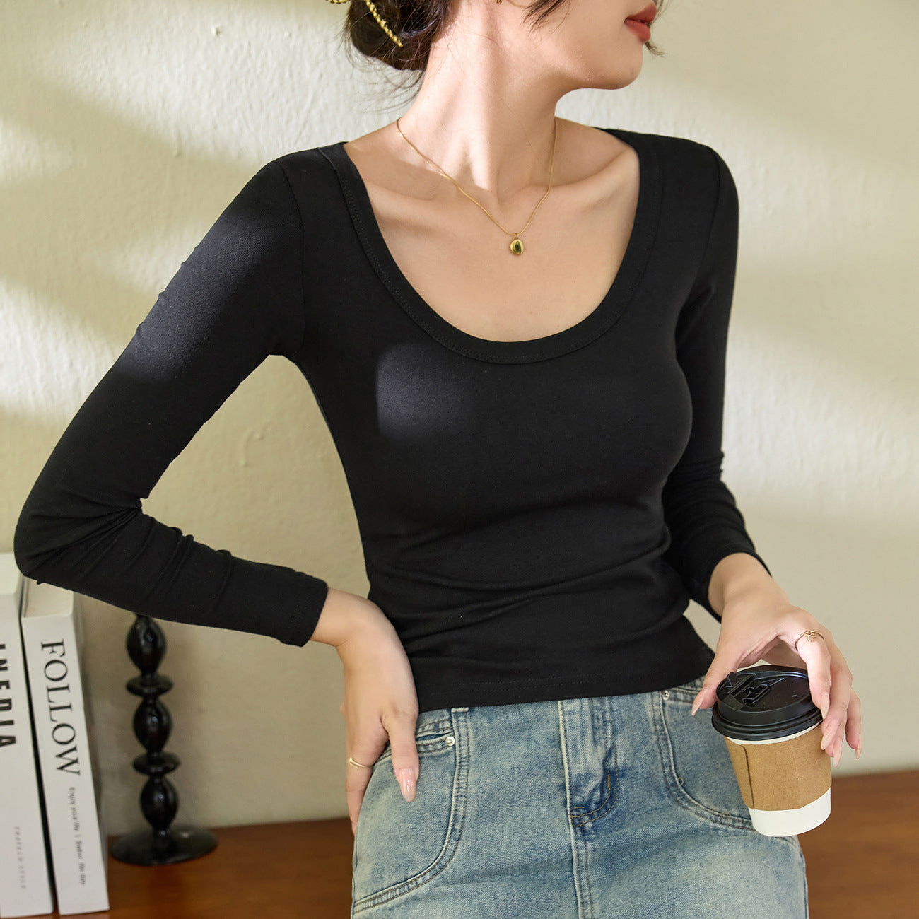 #Quality is high-quality #Skin-friendly and comfortable Modal excellent cotton 2026 autumn clothes new long-sleeved T-shirt women's inner bottoming shirt