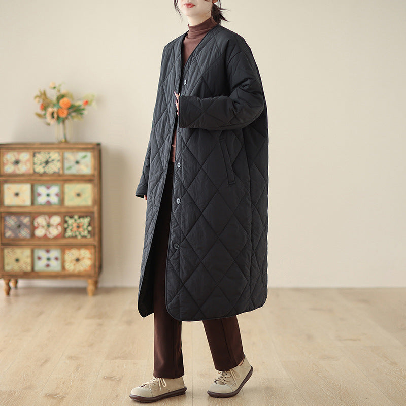 The real shot will be in the winter of 2025. The new literary cotton and linen large-size retro cardigan, robe, cotton coat and women's clothing.