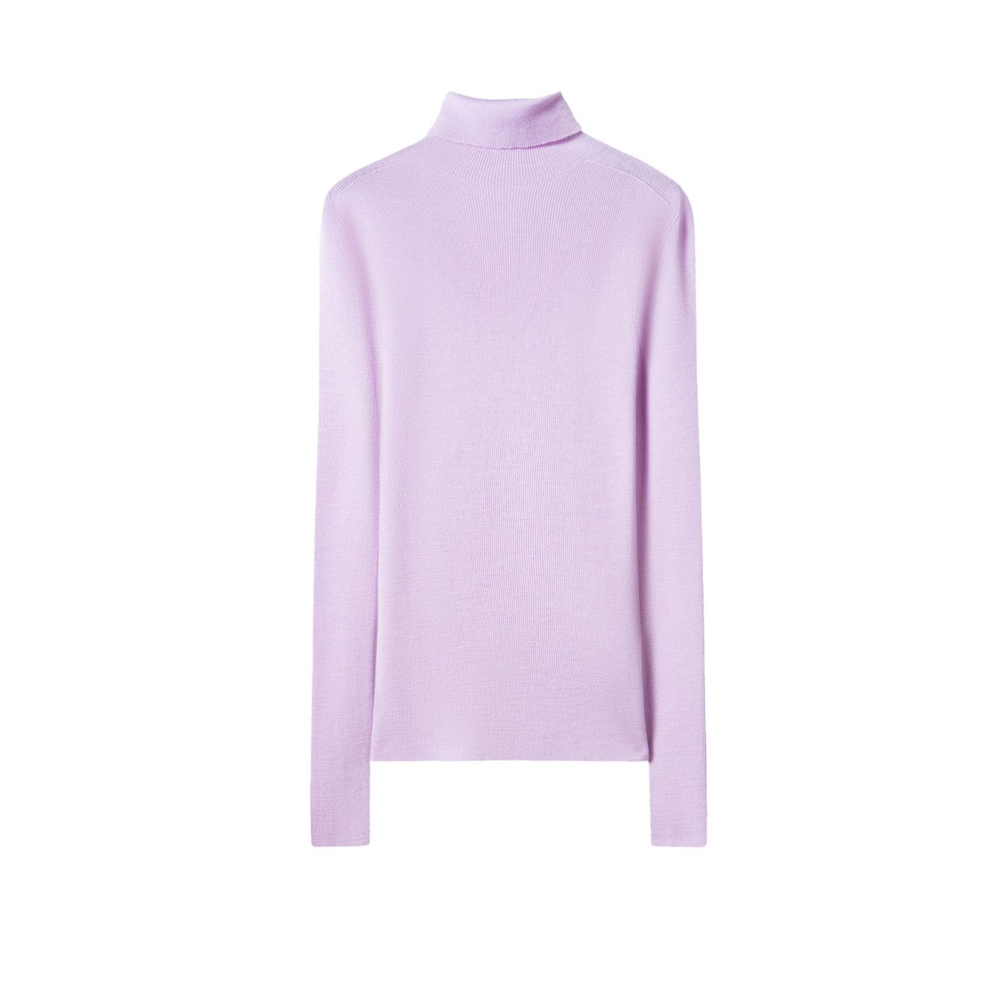 Germany Yangtze yarn island essence 18-needle seamless 100 wool sweater 25 autumn and winter knitted turtleneck bottoming shirt women