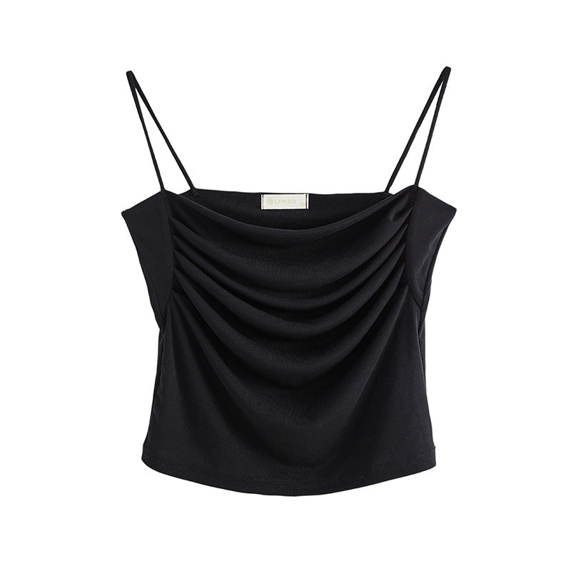 #Tencel Lyocell cotton, Zhen quality #Sexy Spice Girl suspender vest women's summer 2026 new short top