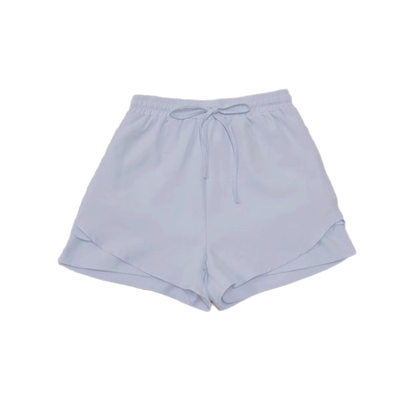 Amazon cross-border 2025 women's 5-inch sports running shorts quick-drying lightweight fitness belt zipper quick-drying