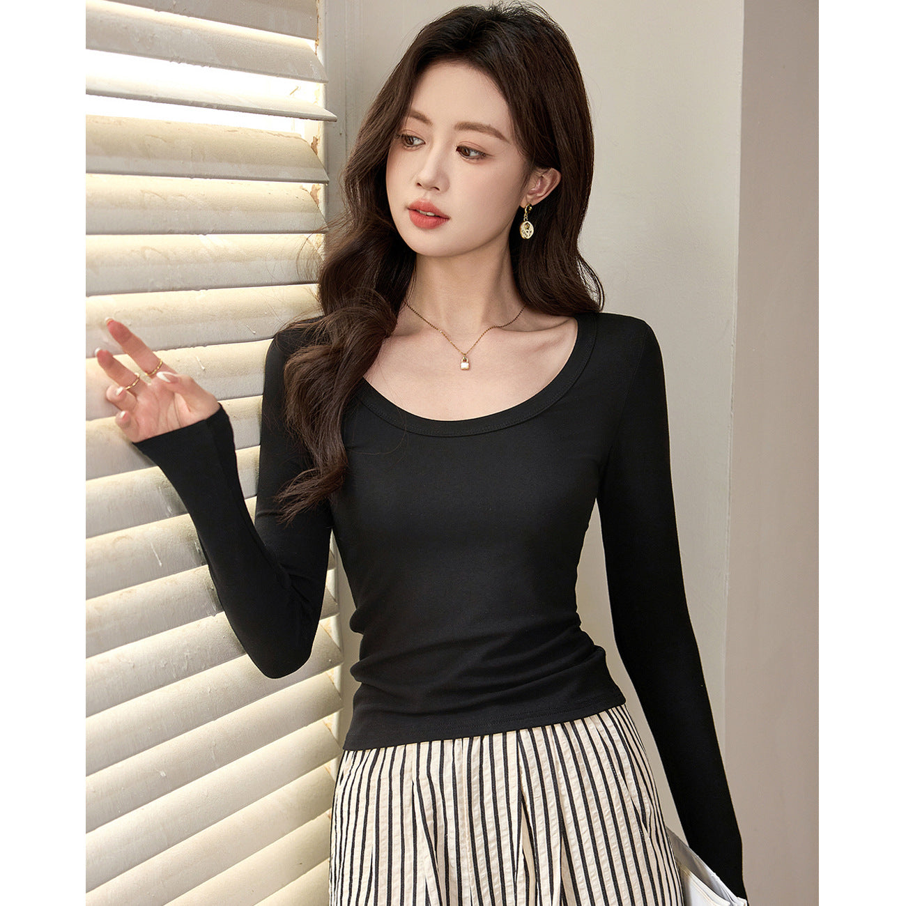 #Quality is high-quality #Skin-friendly and comfortable Modal excellent cotton 2026 autumn clothes new long-sleeved T-shirt women's inner bottoming shirt