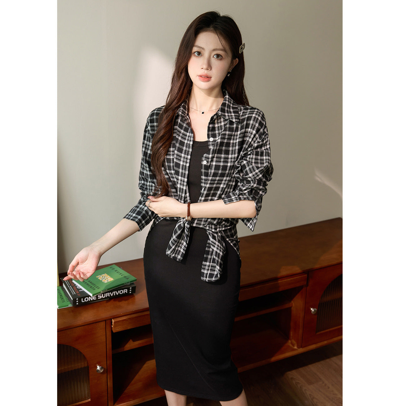 #Selection of excellent cotton #knee vest dress women's summer pure cotton 2026 new slim and thin inner suspender dress