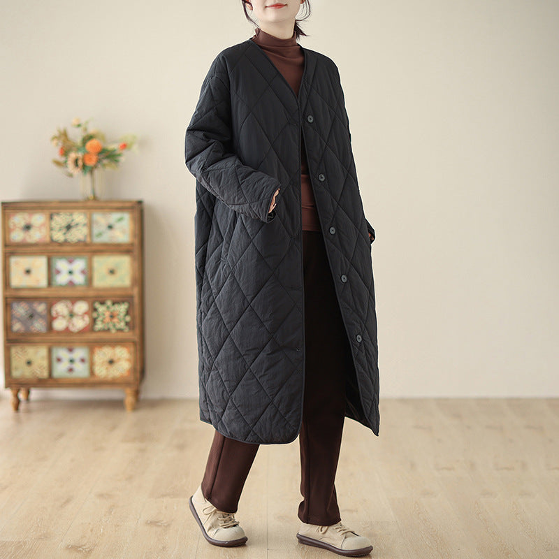 The real shot will be in the winter of 2025. The new literary cotton and linen large-size retro cardigan, robe, cotton coat and women's clothing.