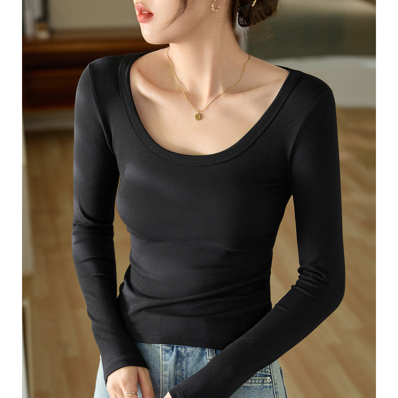 #Quality is high-quality #Skin-friendly and comfortable Modal excellent cotton 2026 autumn clothes new long-sleeved T-shirt women's inner bottoming shirt