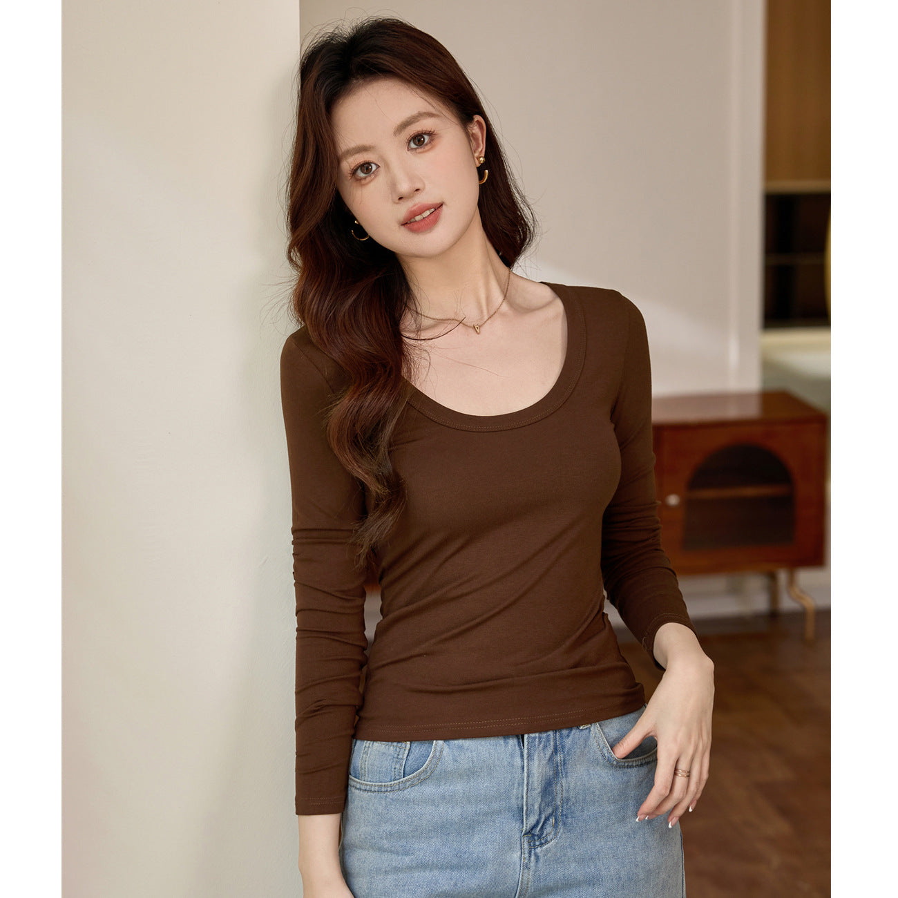 #Quality is high-quality #Skin-friendly and comfortable Modal excellent cotton 2026 autumn clothes new long-sleeved T-shirt women's inner bottoming shirt