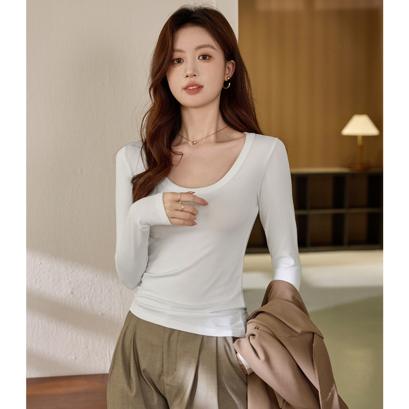 #Quality is high-quality #Skin-friendly and comfortable Modal excellent cotton 2026 autumn clothes new long-sleeved T-shirt women's inner bottoming shirt
